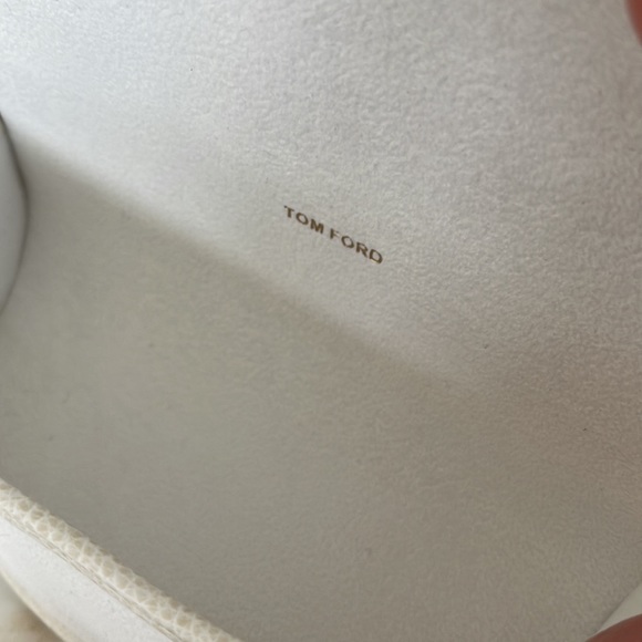 TOM FORD brand brown with gold sunglasses never worn with white TOM FORD case - Picture 5 of 11